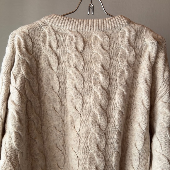 Vintage Italian Alpaca Wool Acrylic Blend Sweater - Picture 10 of 13